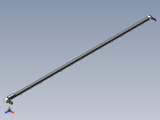 同步带滑台-欧规B8-L176-S5300-L-ZP40-D3-N5正等轴测缩略图