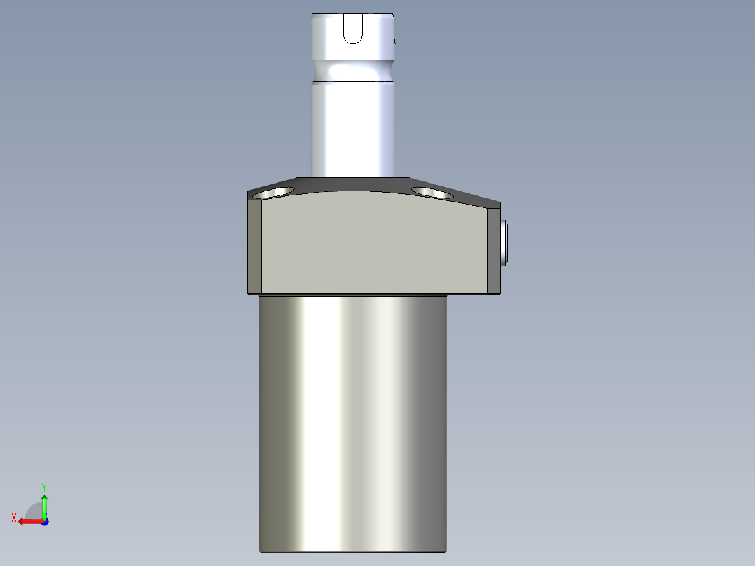 KOSMEKLHS0400-GR-F多系列多零件图纸模型后视图