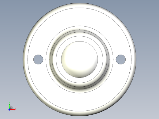 萬向滾珠51-3D多系列多零件图纸模型前视缩略图
