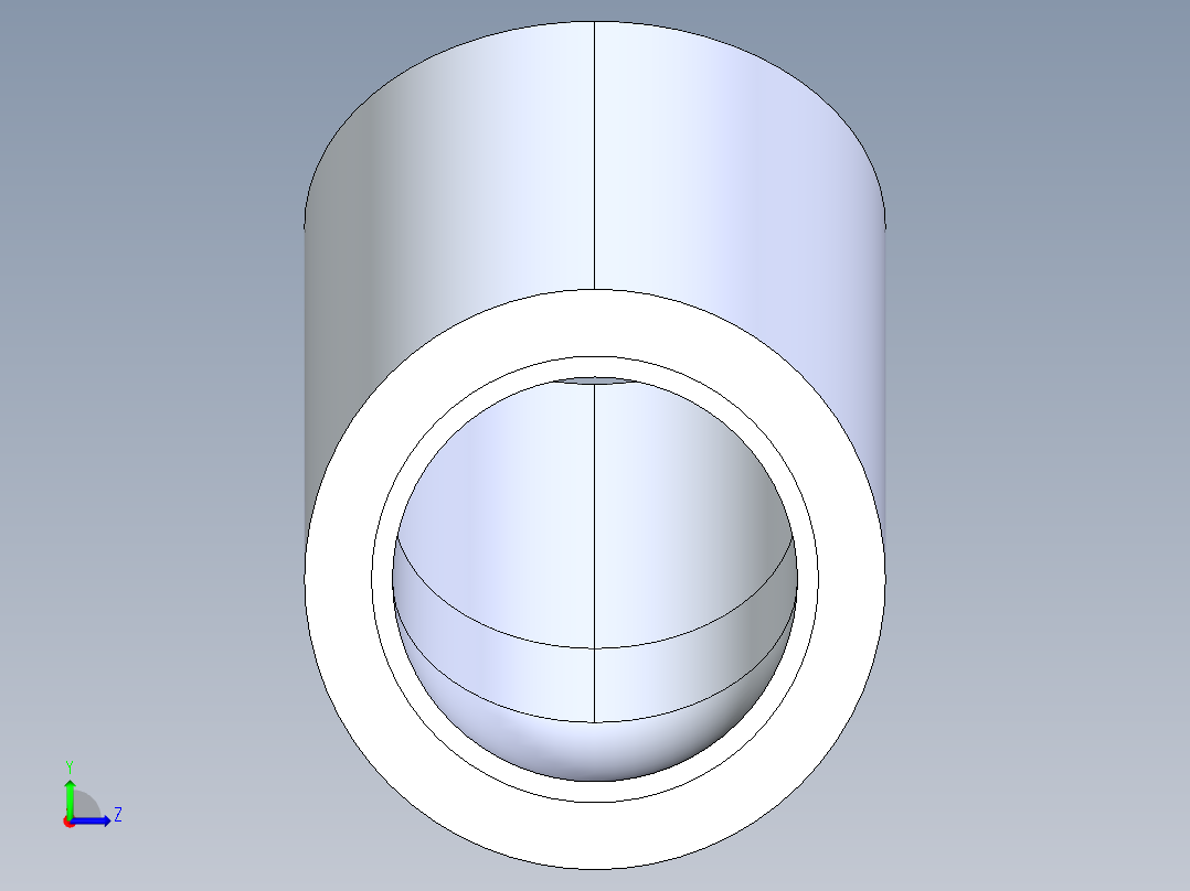 聚氯乙烯配件08-Sch80_45Elbow_SxS_817-010 _1in左视图
