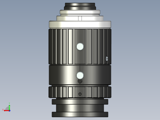 大恒相机镜头Daheng_HN-20M_3D_Modeling多系列图纸后视缩略图