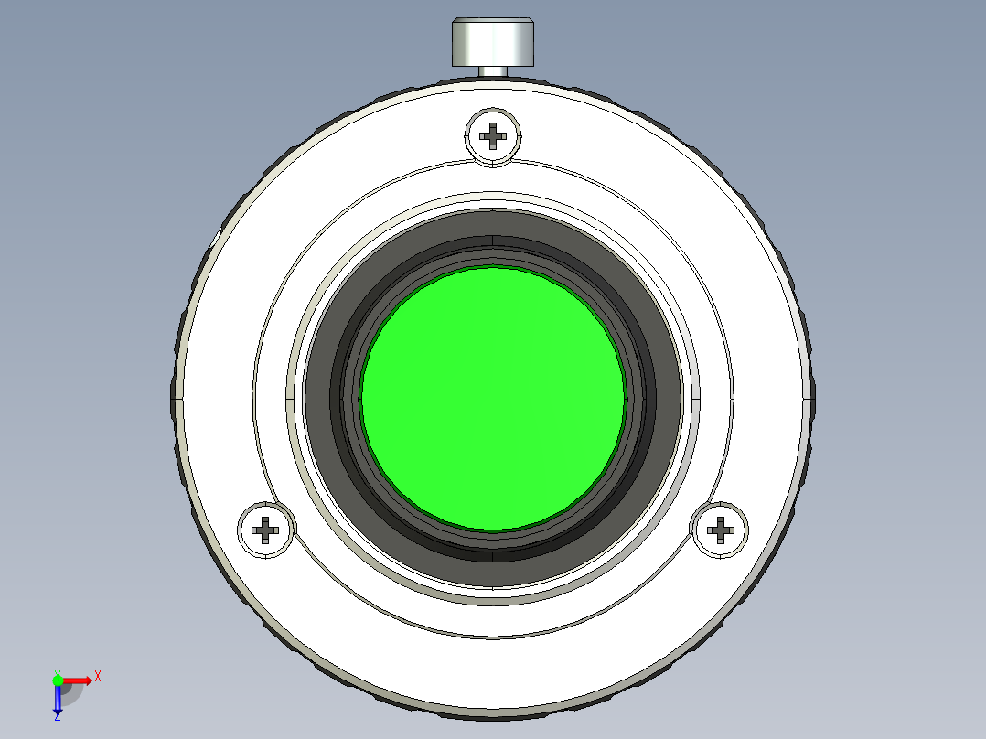 大恒相机镜头Daheng_HN-20M_3D_Modeling多系列图纸俯视图