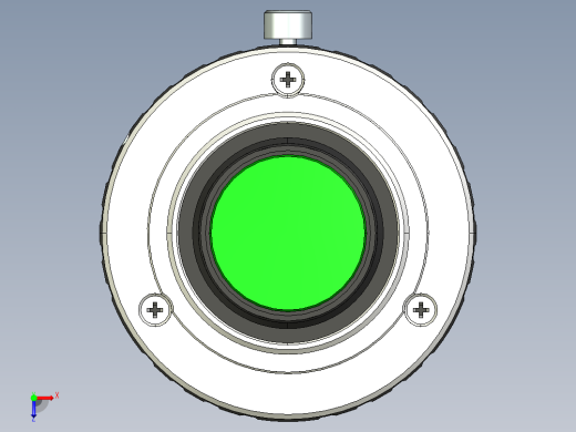 大恒相机镜头Daheng_HN-20M_3D_Modeling多系列图纸俯视缩略图