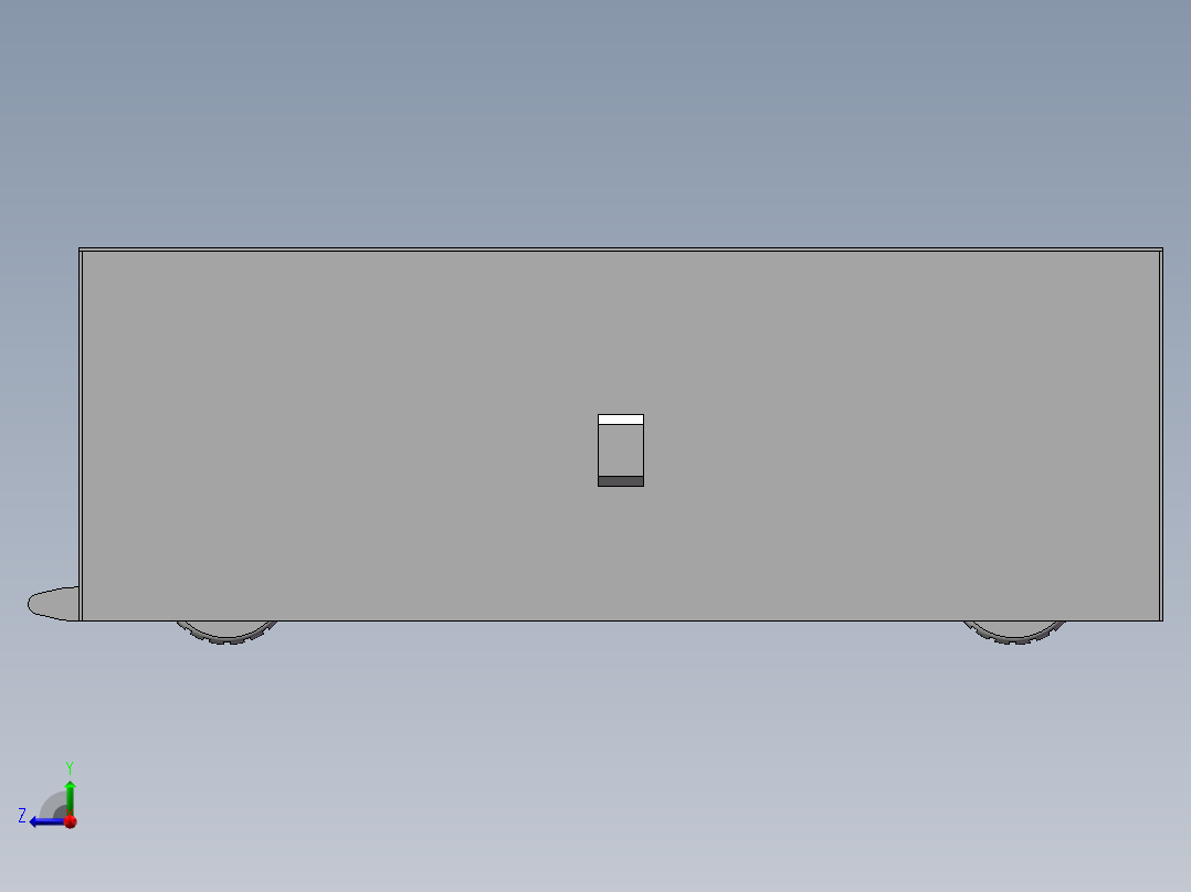 AGV智能车设计右视图