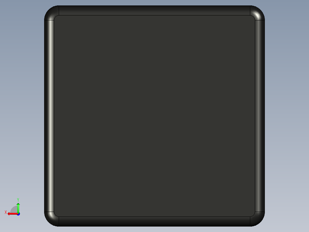 型材-BR 45X45 END PIECE FOR SLIDING DOOR PROFILE 3842191194后视图