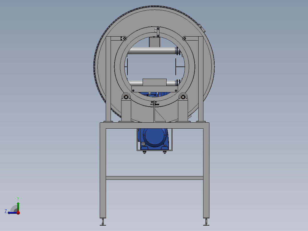 三维建模右视图