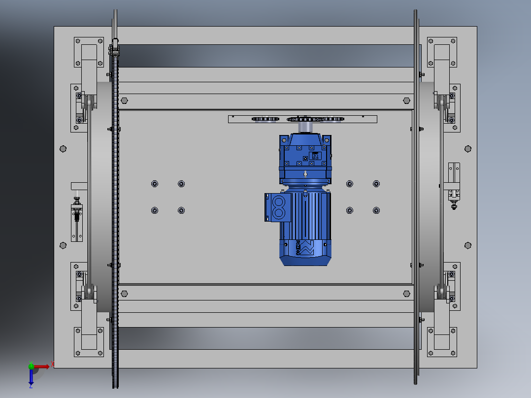 三维建模俯视图