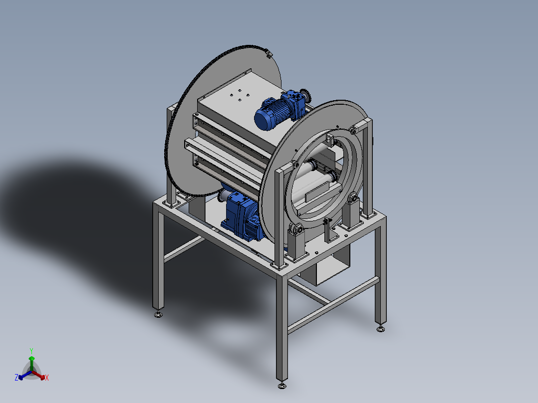 三维建模正等轴测图