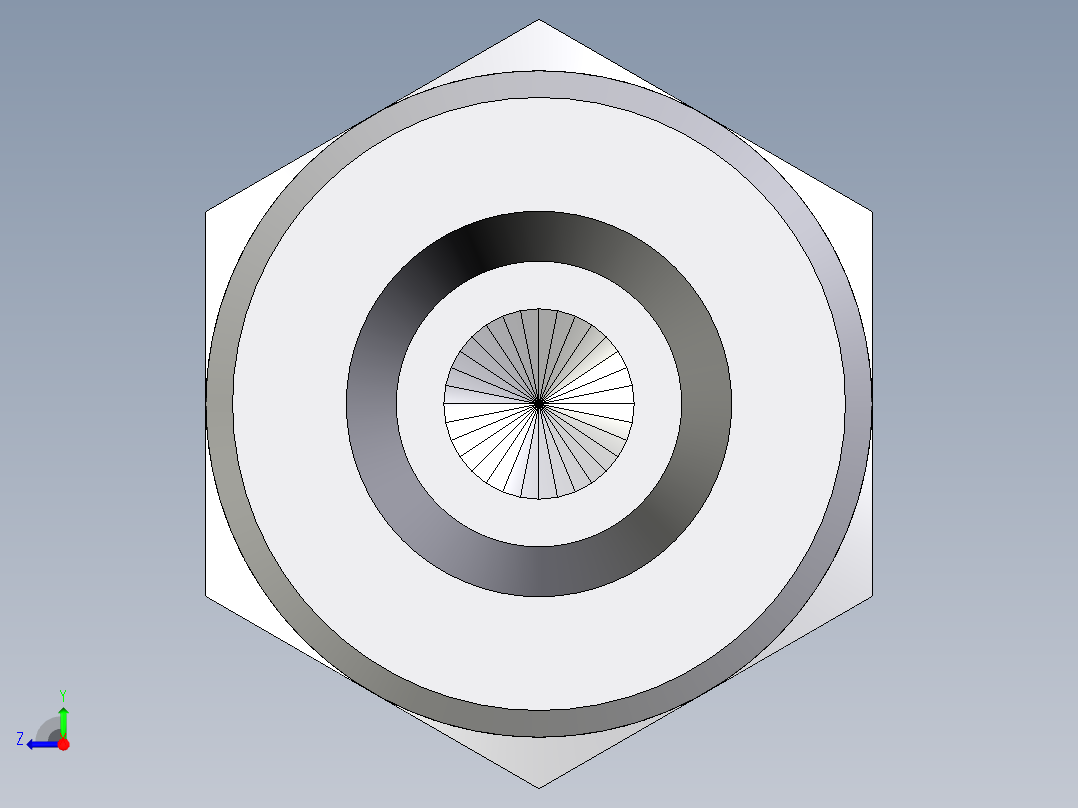 卡套式工业通用硬管接头EO_Blanking_plug_for_tube_ends_ROV06SCFX右视图