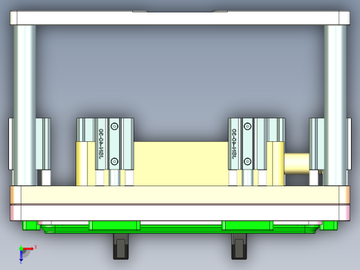 TP501-A-CNC2笔记本CNC工装夹具三维模型-0713俯视缩略图