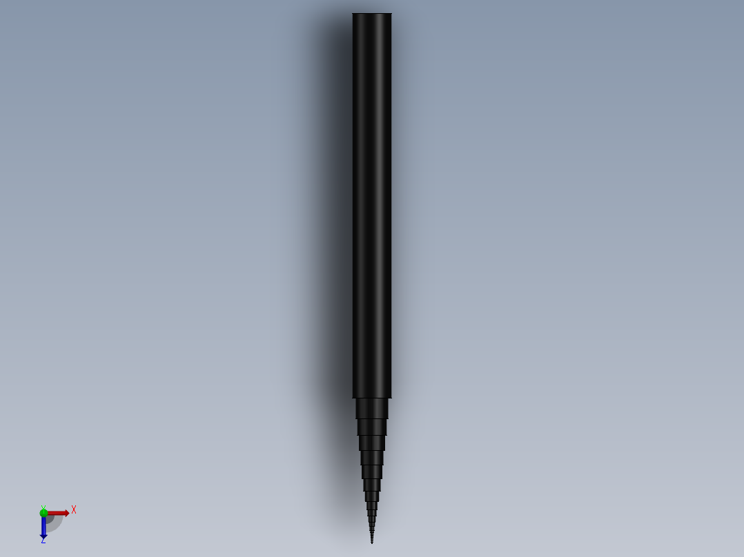 管件接头、螺纹接头、三通(50)俯视图