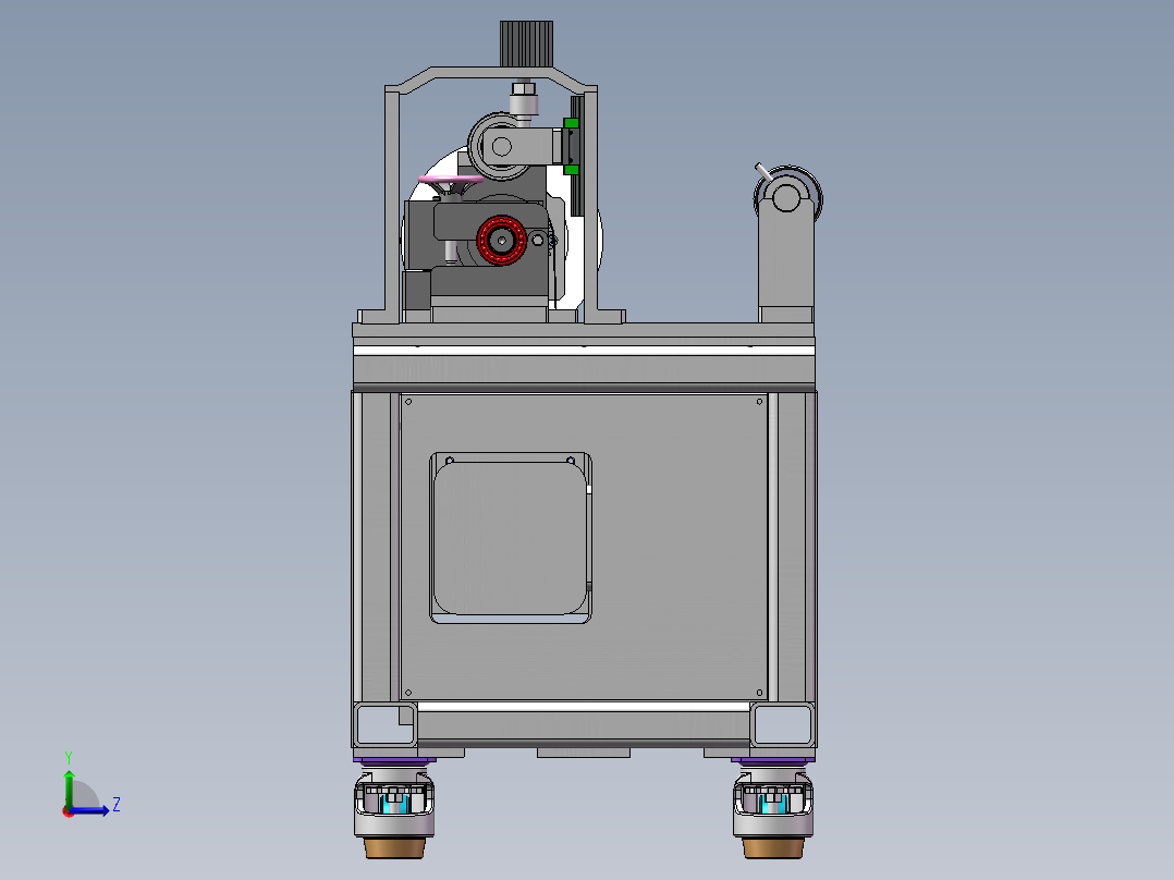 广告贴膜压合机sw18可编辑右视图