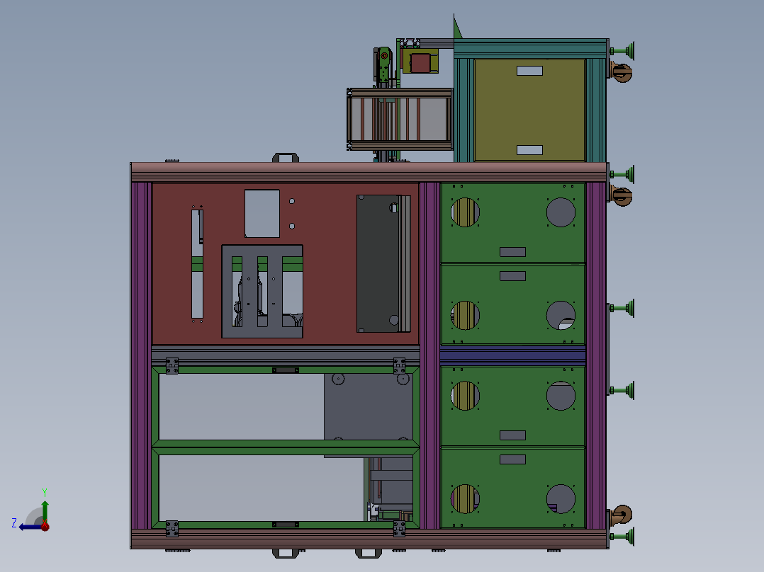 手机喇叭检测线sw22右视图