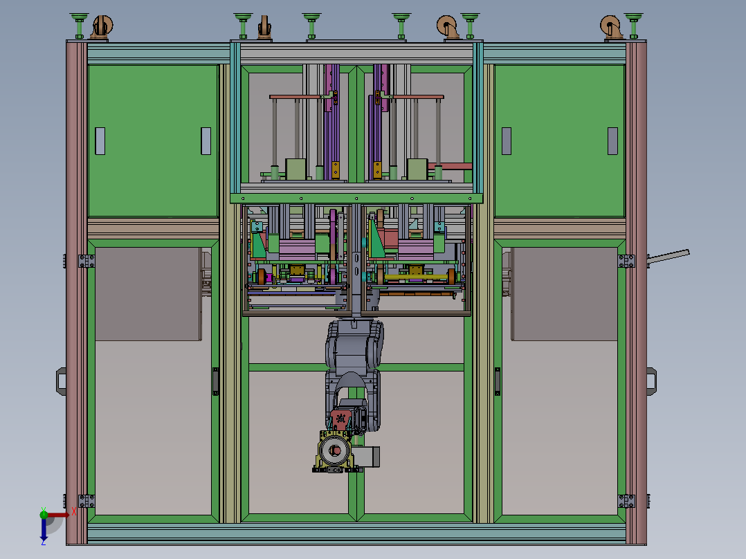 手机喇叭检测线sw22俯视图