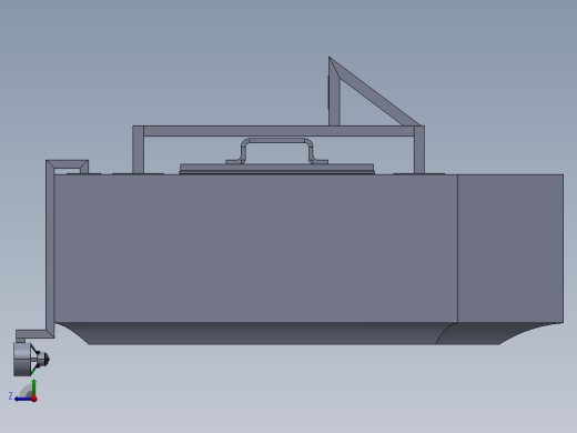 小型养殖监控作业无人船系统设计右视缩略图
