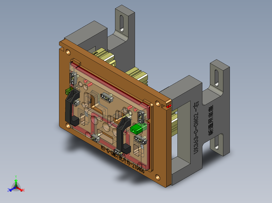 H1-C-笔记本CNC工装夹具三维模型CNC1铣外形-210425