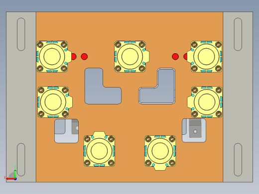 H1-C-笔记本CNC工装夹具三维模型CNC1铣外形-210425后视缩略图