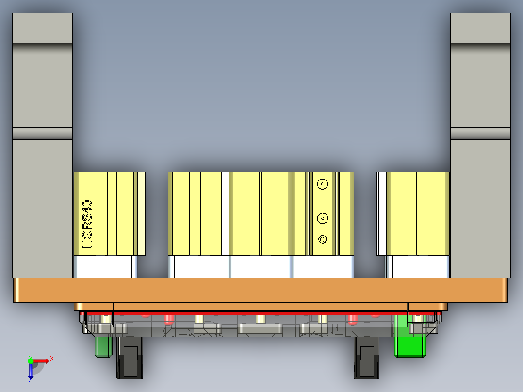 H1-C-笔记本CNC工装夹具三维模型CNC1铣外形-210425俯视图