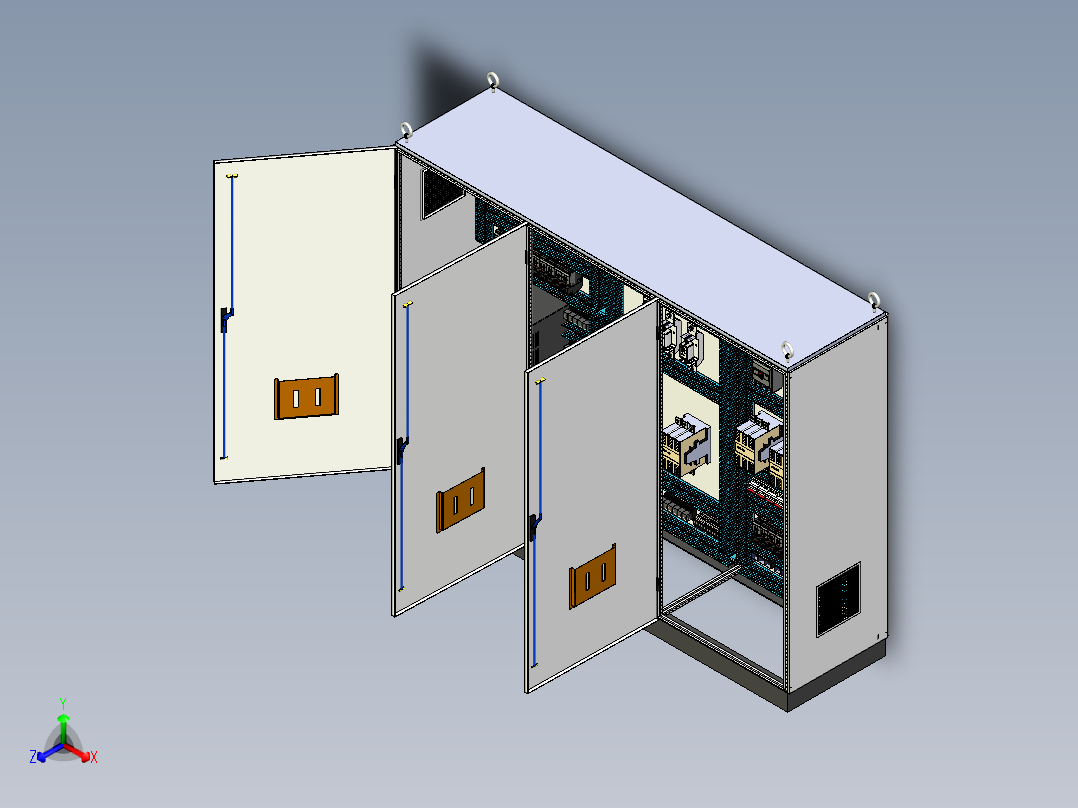 钣金柜变频器120A交流接触器