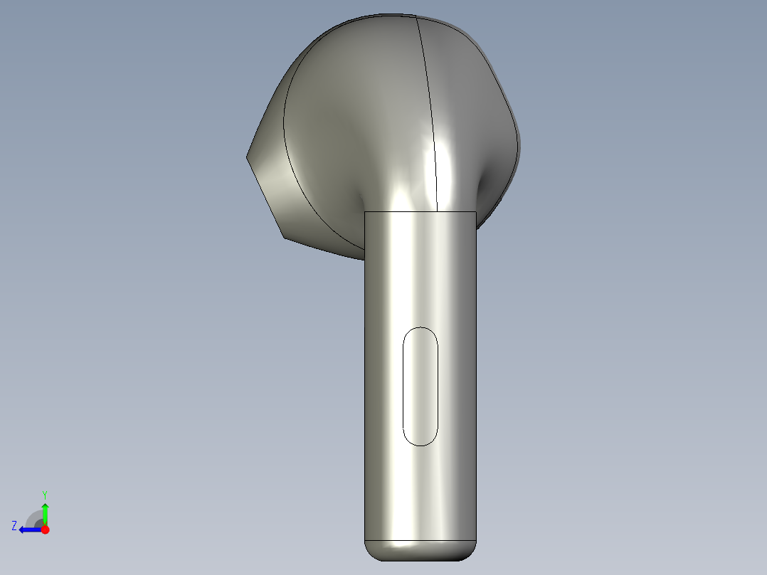 air-pod耳机右视图