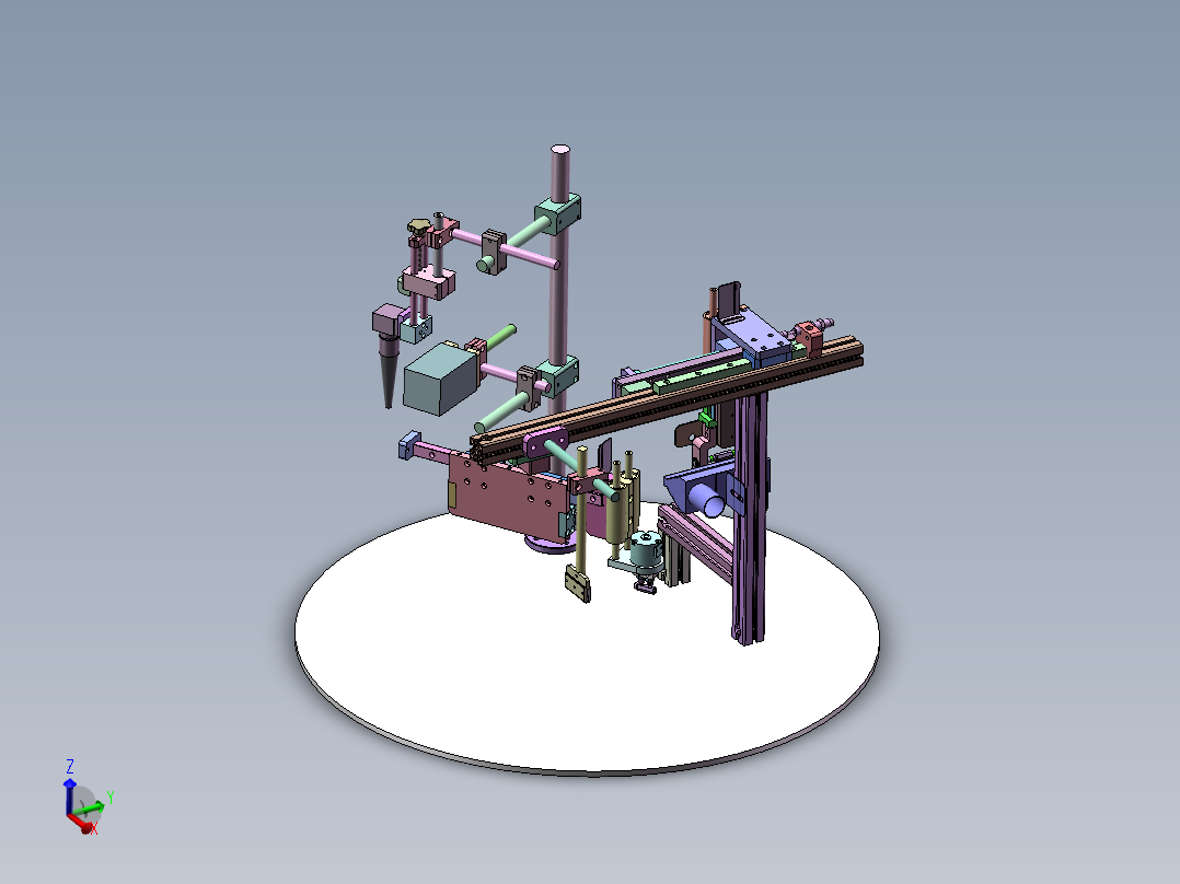 A300 手表机芯自动装配工位机