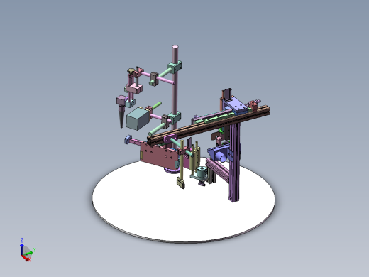A300 手表机芯自动装配工位机