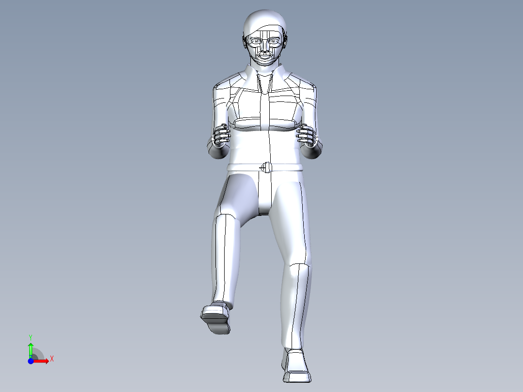 B2004785-女性 女人 人类 1.6米 人前视图