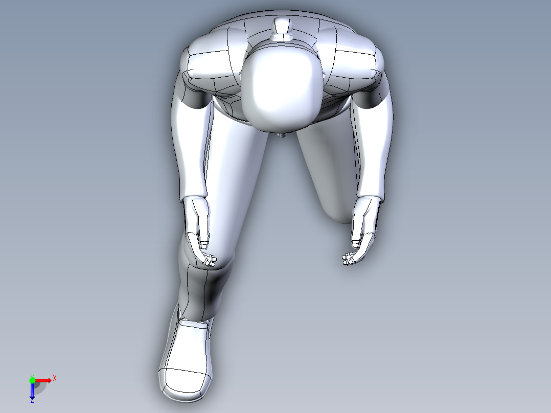 B2004785-女性 女人 人类 1.6米 人俯视图