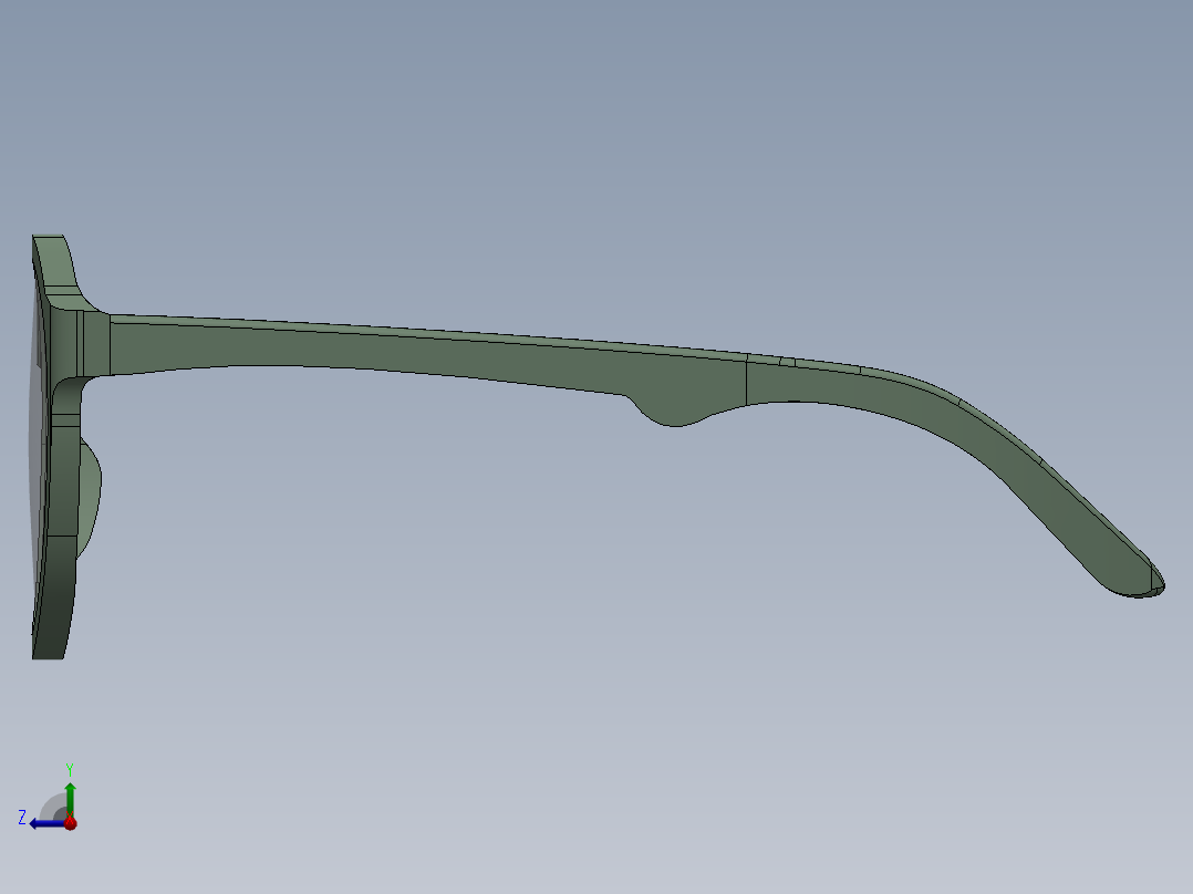 眼镜、墨镜(2)右视图