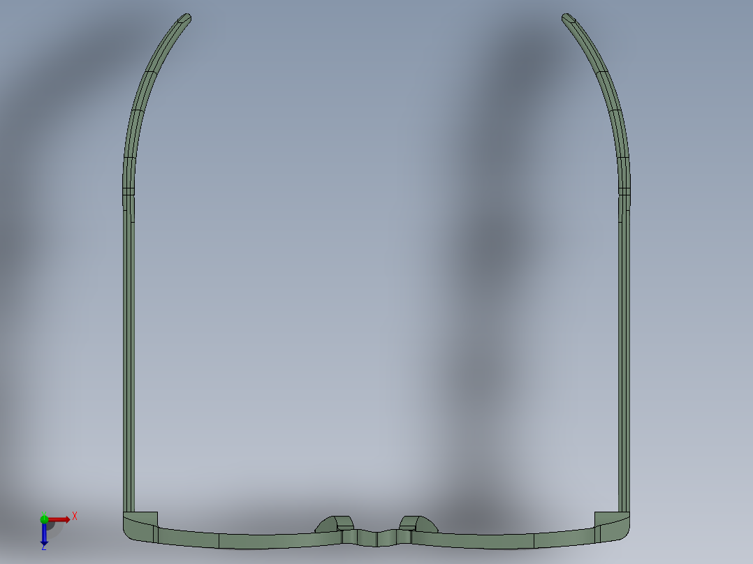 眼镜、墨镜(2)俯视图