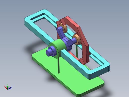 八边形线性运动