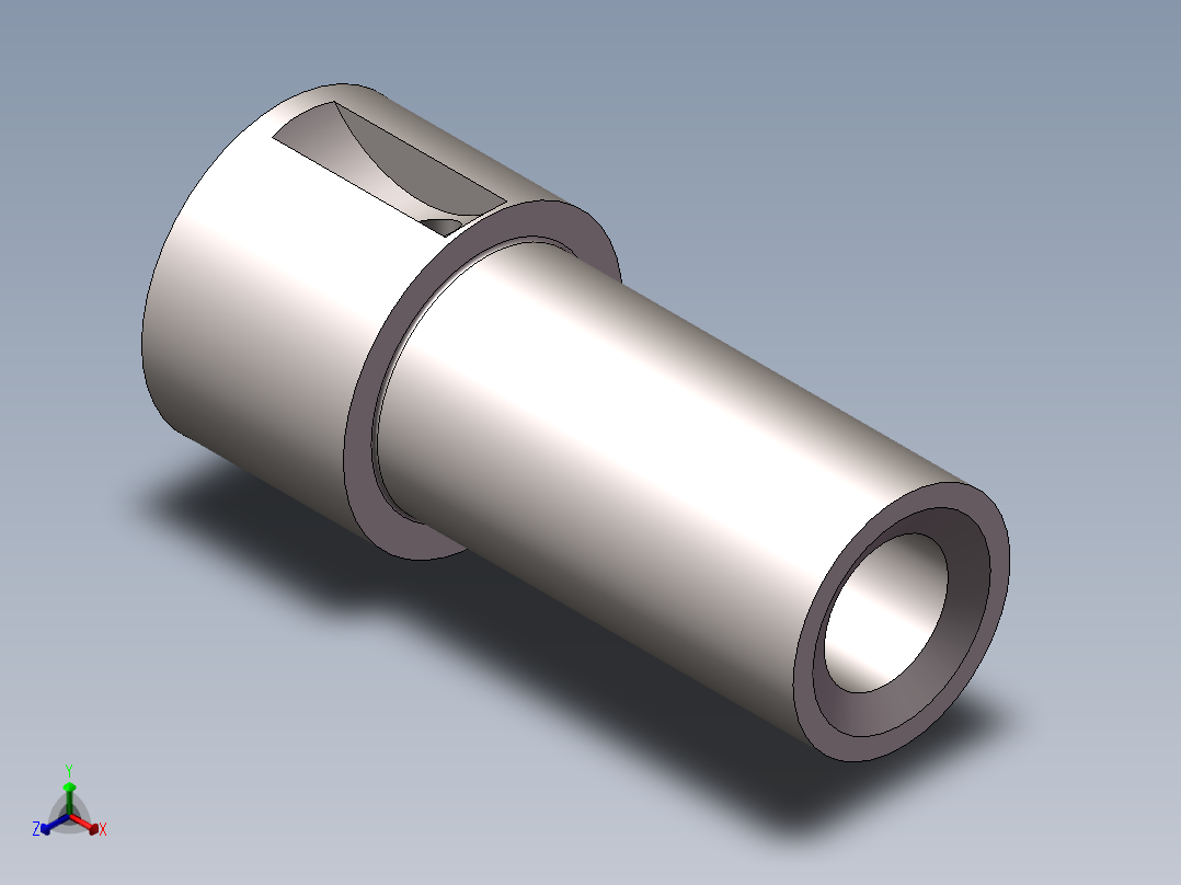 LJT03.36 柱塞套正等轴测图