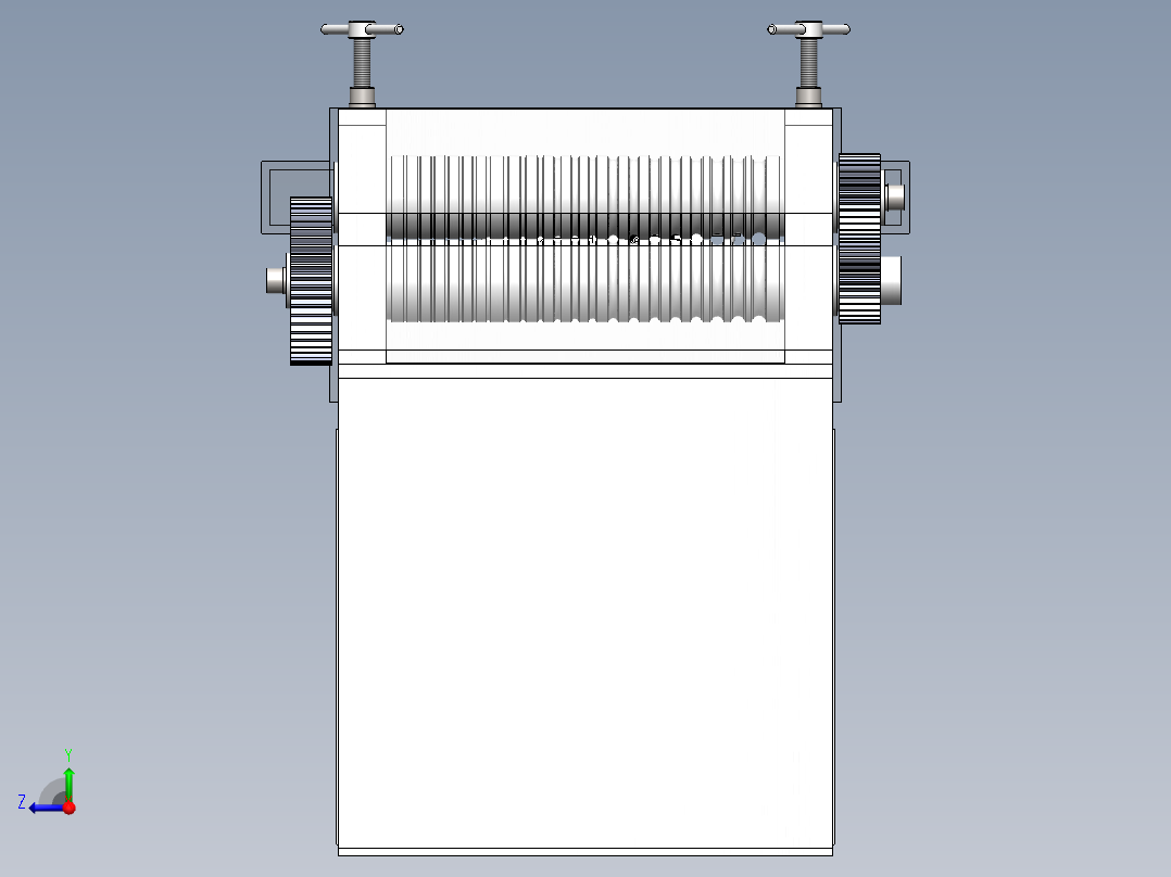 自动拉拔机  sw20右视图