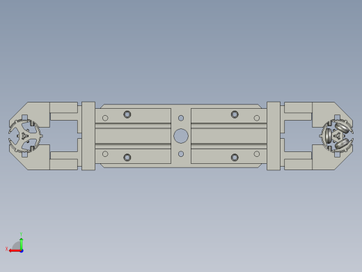 气缸手指夹爪安装板组件-1-2后视缩略图