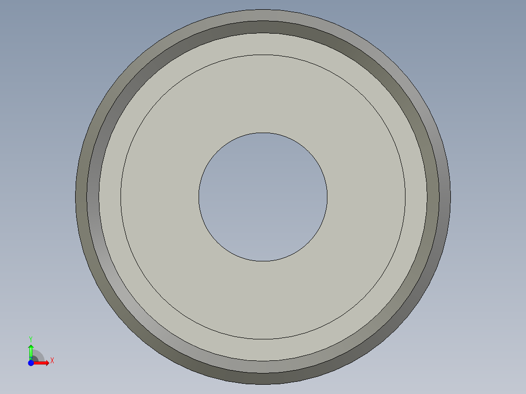 同步轮HTD5Z25d15前视图