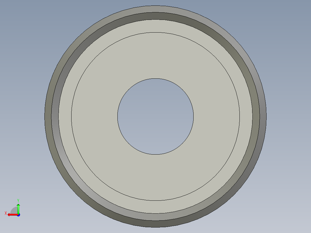 同步轮HTD5Z25d15后视图