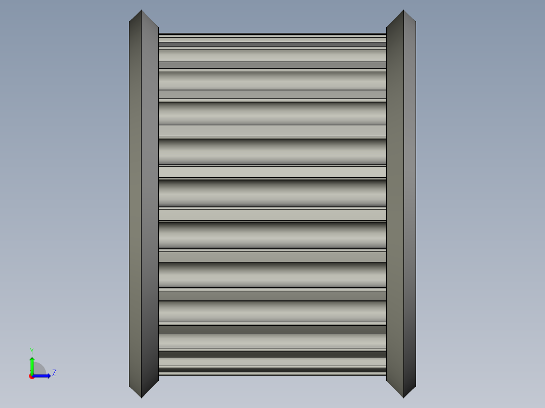 同步轮HTD5Z25d15左视图