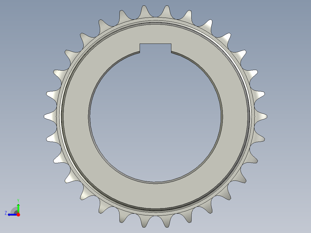 链轮-16A30Z2右视图