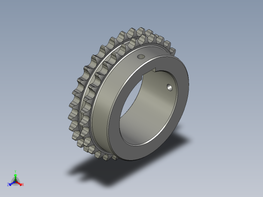 链轮-16A30Z2正等轴测缩略图