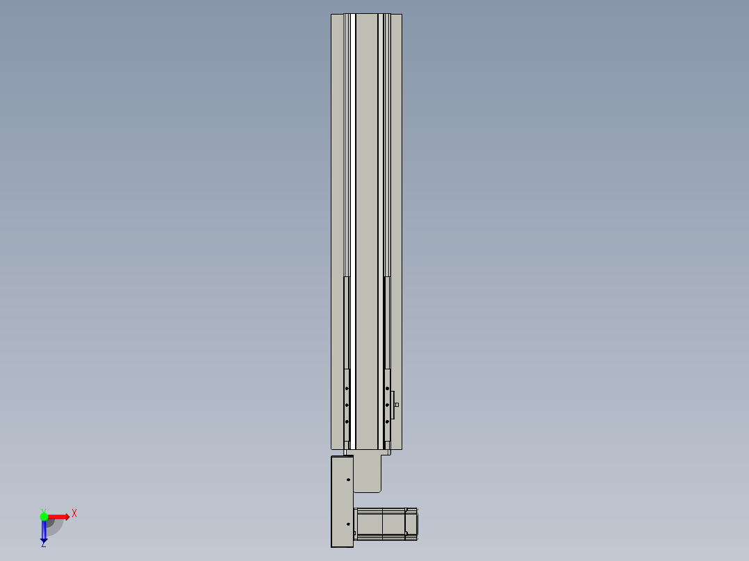B85D-P90-L150-ML-P200W俯视图