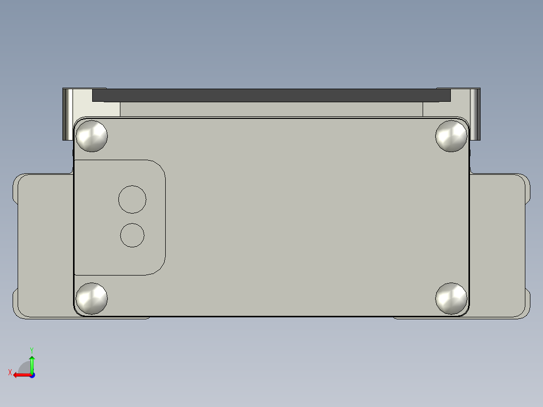 LEJS40S2A-200-RAA2H电动滑台后视图