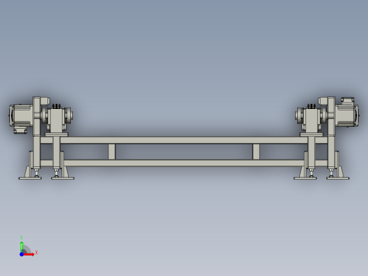 矿用半封闭式链条输送装置前视缩略图