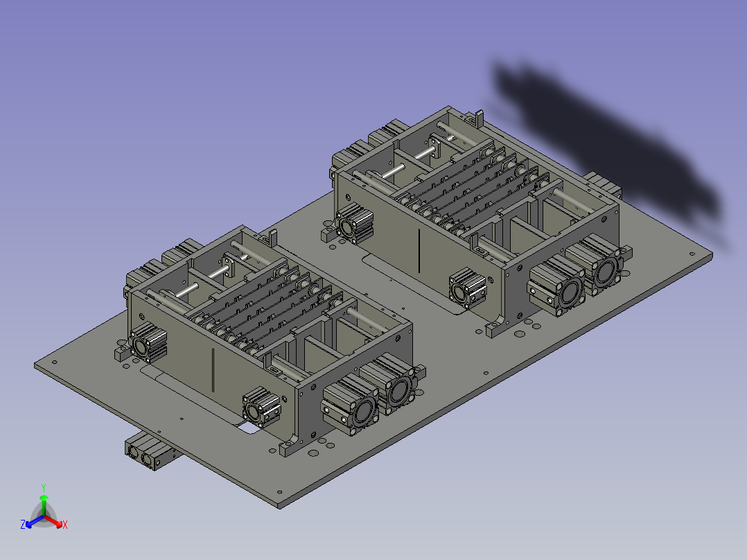 44-03-00极群放置模具主视图