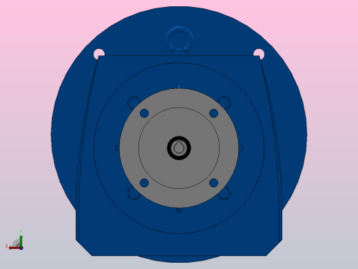 RF77ZP斜齿轮减速机RF77-10.88-M1-P63-Φ300后视缩略图