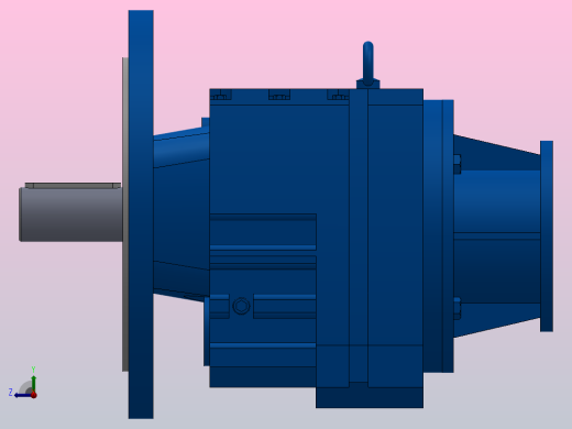 RF77ZP斜齿轮减速机RF77-10.88-M1-P63-Φ300右视缩略图