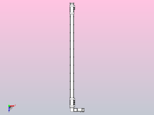 皮带直线轴双滑块型TPA-GCBS-50-P42-L500-DL-M10-N3俯视缩略图