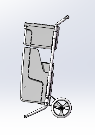 工具箱手推车模型