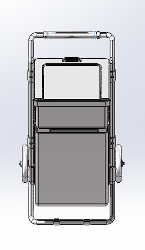 工具箱手推车模型