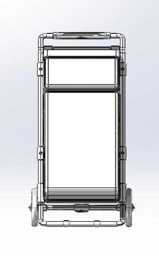 工具箱手推车模型