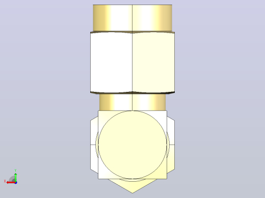 SMA公头至SMA公头90度连接器后视缩略图